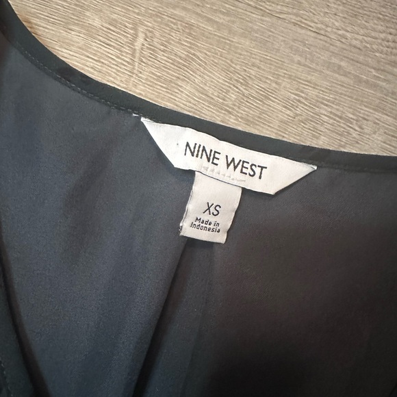 •NINE WEST• TEAL BLOUSE - Picture 4 of 5